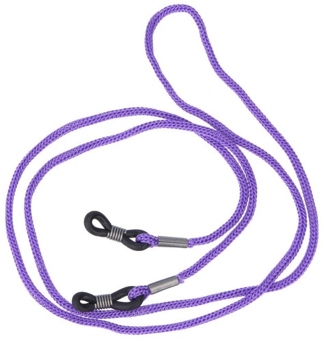 Brillenkordel violett mit - in,