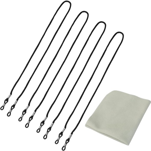 Brillenband stück schwarz - 4,
