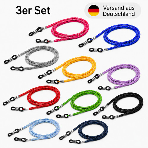 Brillenband set bunt - brillenband,